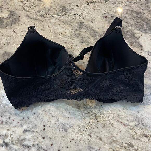 Maidenform Lace Black Bra 40D - Picture 2 of 6